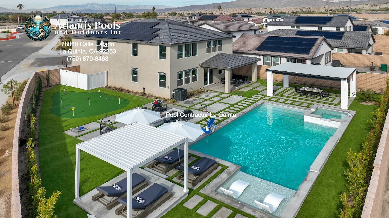 Mediterranean Resort Pool & Spa, Palos Verdes Estates