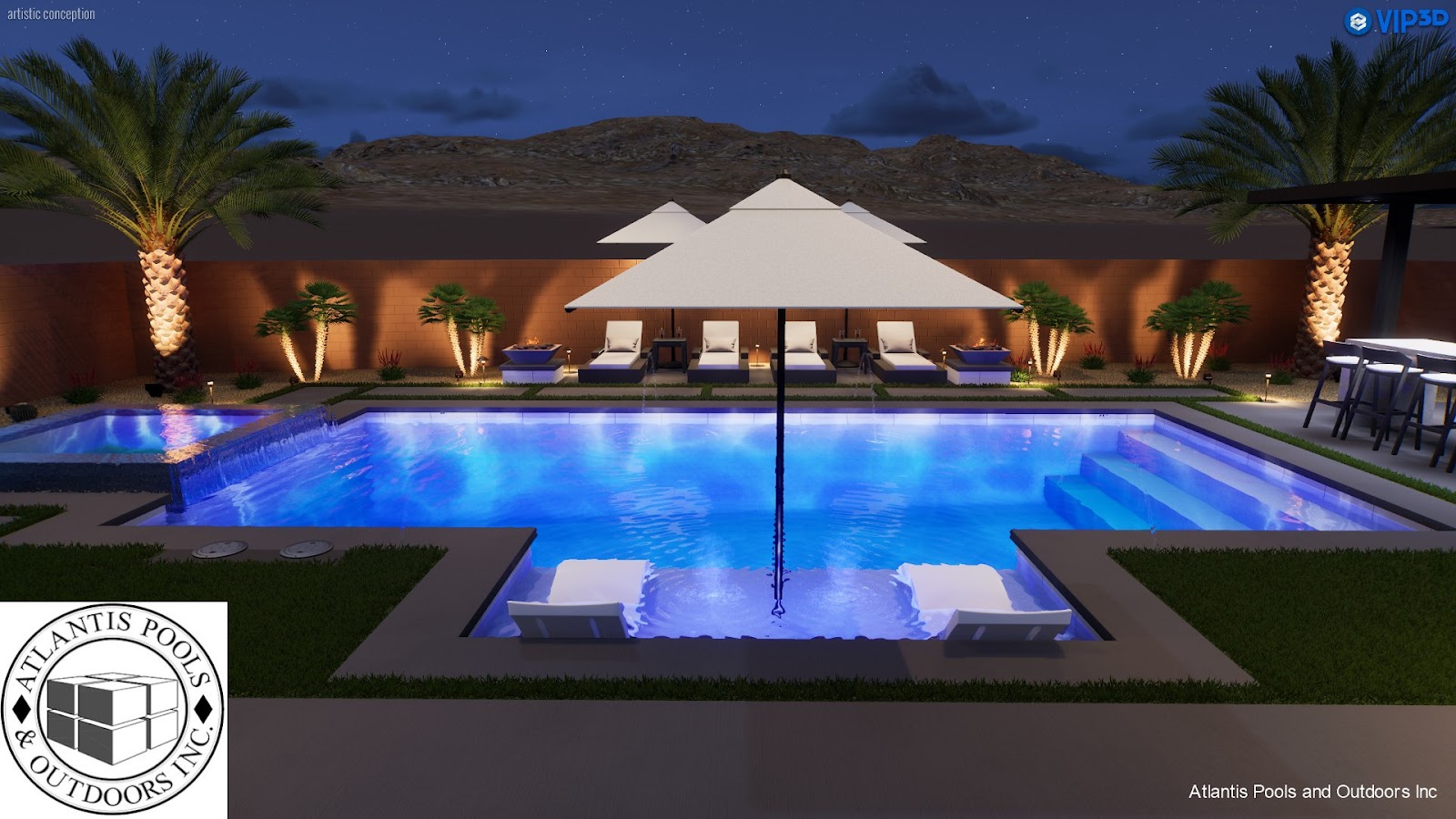 Modern Coastal Pool Renovation, Palos Verdes Estates